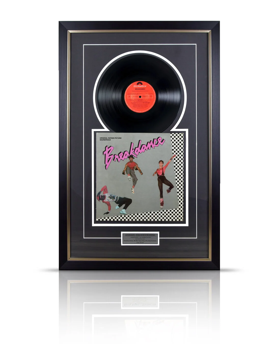 Breakdance - Original Motion Picture Soundtrack.  Frame Size 23 x 35"