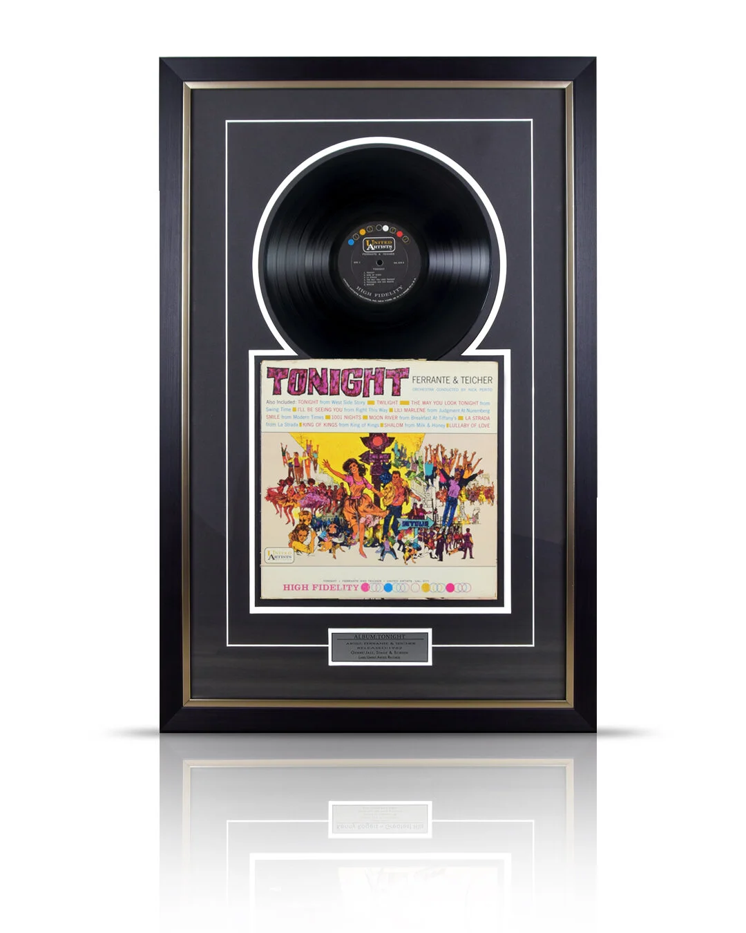 Ferrante & Teicher ‎– Tonight. 

Frame Size 23 x 35"