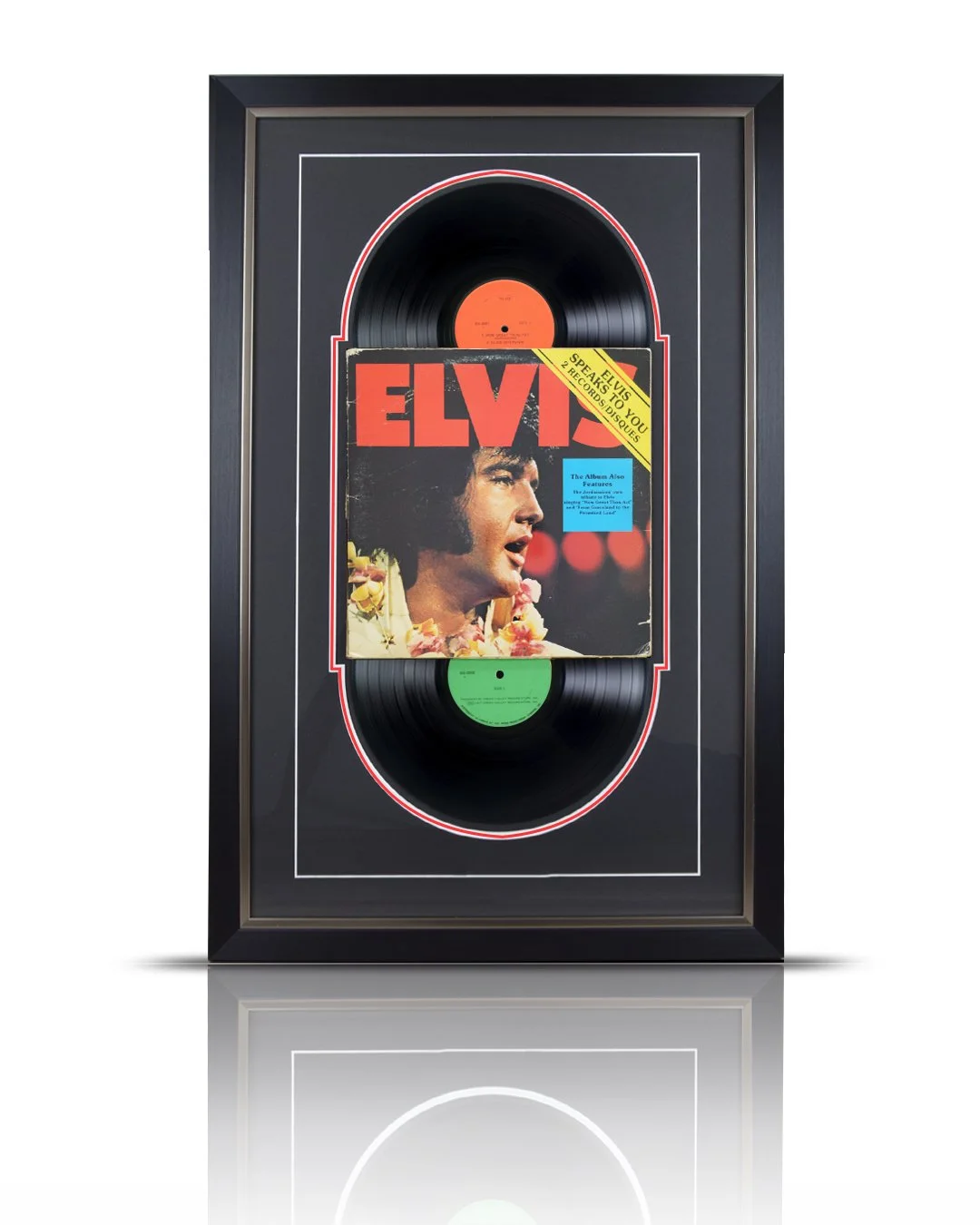 Elvis Presley – Elvis Speaks To You. Frame Size 23 x 35"