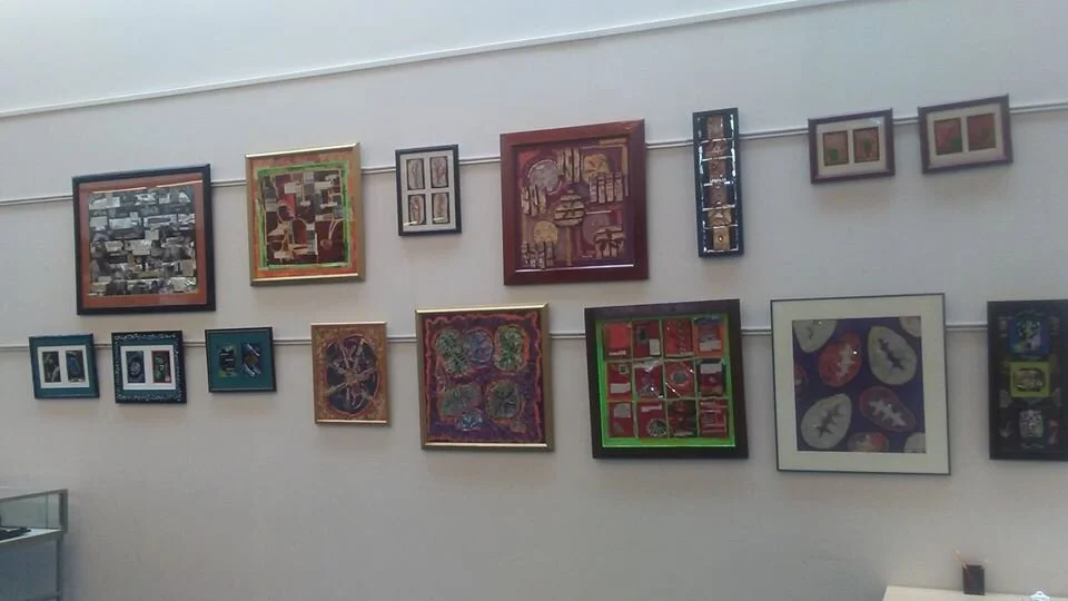 Solo Exhibit, Gallegos Branch of Albuquerque Public Library, Albuquerque NM, May 2017.