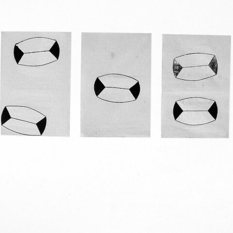 Tent II, 1997. Ink on Paper.