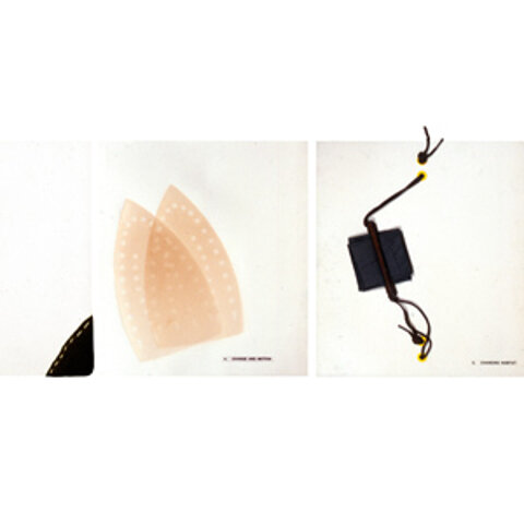 5 Concepts, 1995. Mixed Media. 5-part work, partial view.