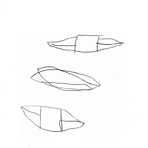 Superior Protection, 1996. Pen on Paper.