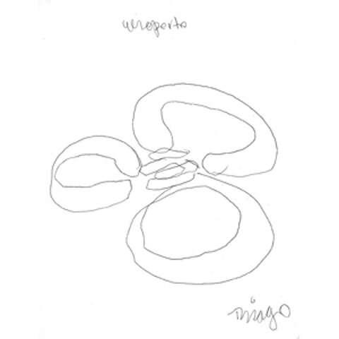 Puerto, 1996. Pencil on Paper.