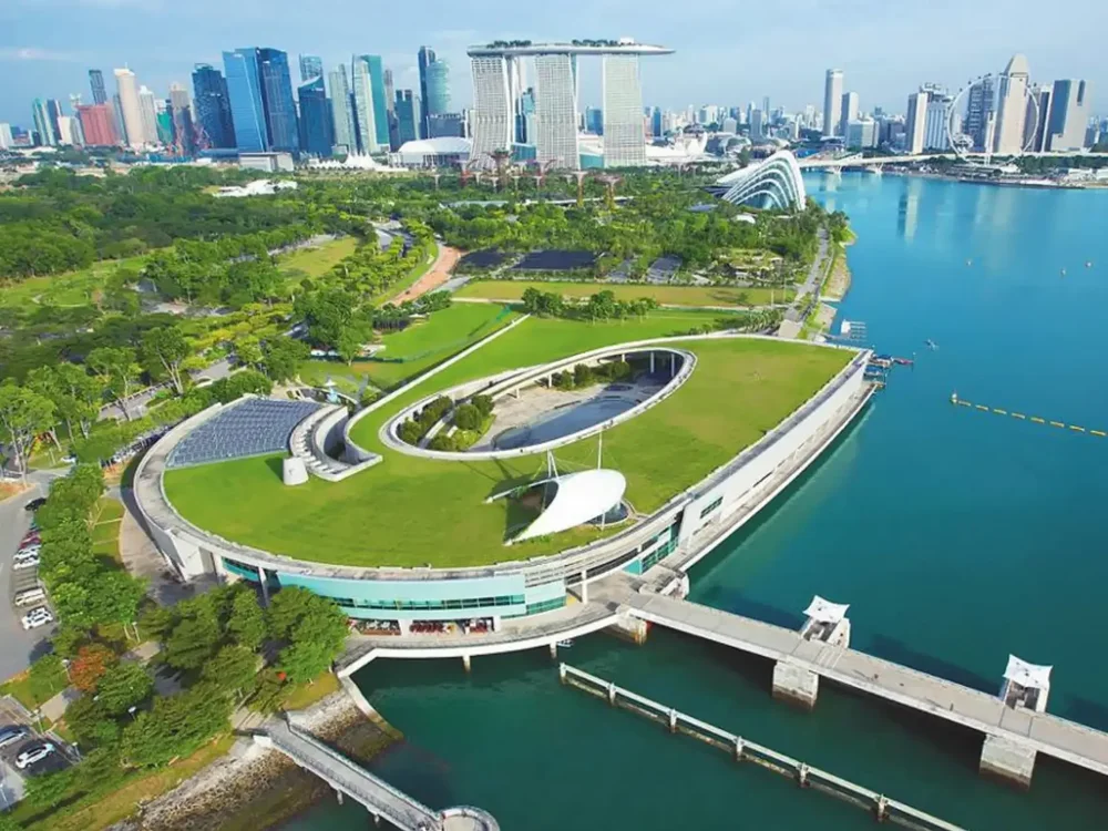 Landscaped water-sensitive urban design project