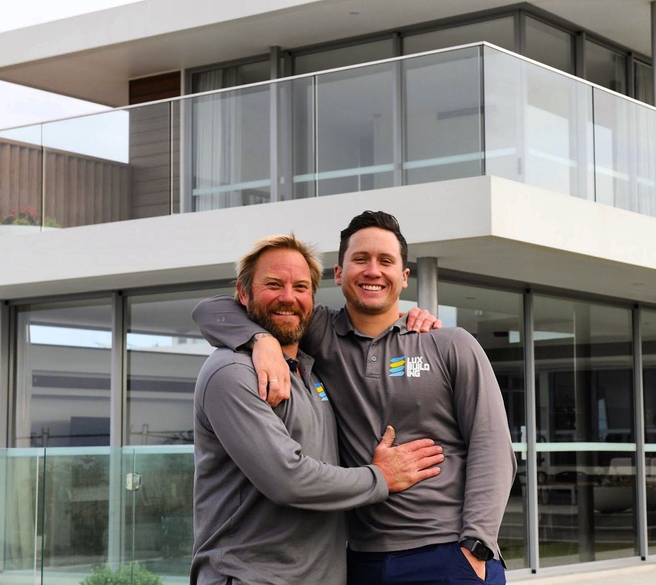 Team work makes the dream work ✨👊🏼
⠀⠀⠀⠀⠀⠀⠀⠀ ⠀⠀⠀⠀⠀⠀
Meet Mick and Dan aka the brains and brawn behind Lux Building (in no specific order, ahem!). These two aren&rsquo;t just great mates, but together they run every facet of Lux. It helps building so