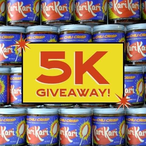 💥 5K GIVEAWAY!!!💥

5000 followers! Hell yeah! Thank you for all your support!!❤️ To celebrate, we will be sending a jar of KariKari to five lucky winners!

TO ENTER:

💥 Follow our page
💥 Like this post
💥 Tag a friend below who you&rsquo;d like t