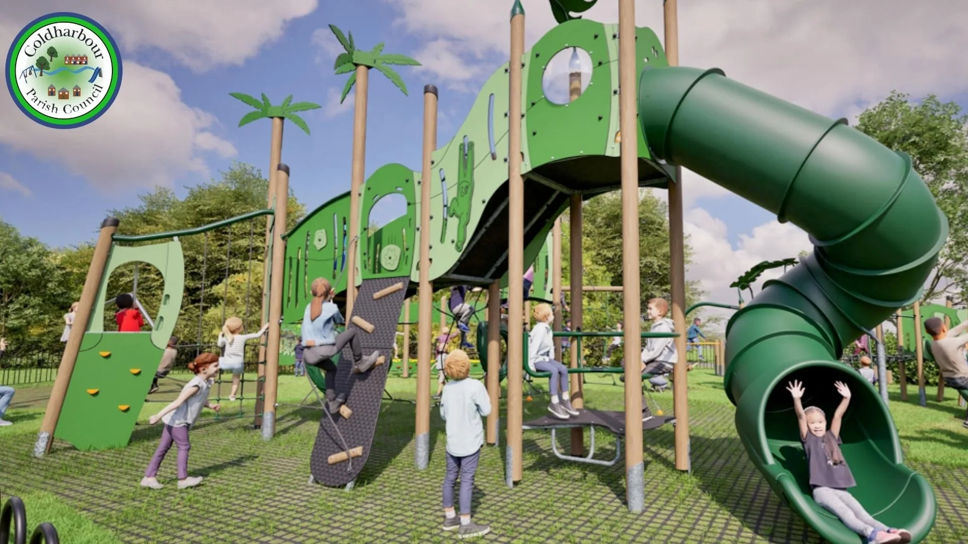 Coldharbour Parish Council announces exciting new main Play Park opening in 2026