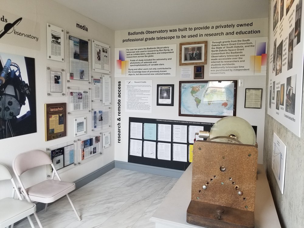 Gallery Two. The Story behind Badlands Observatory