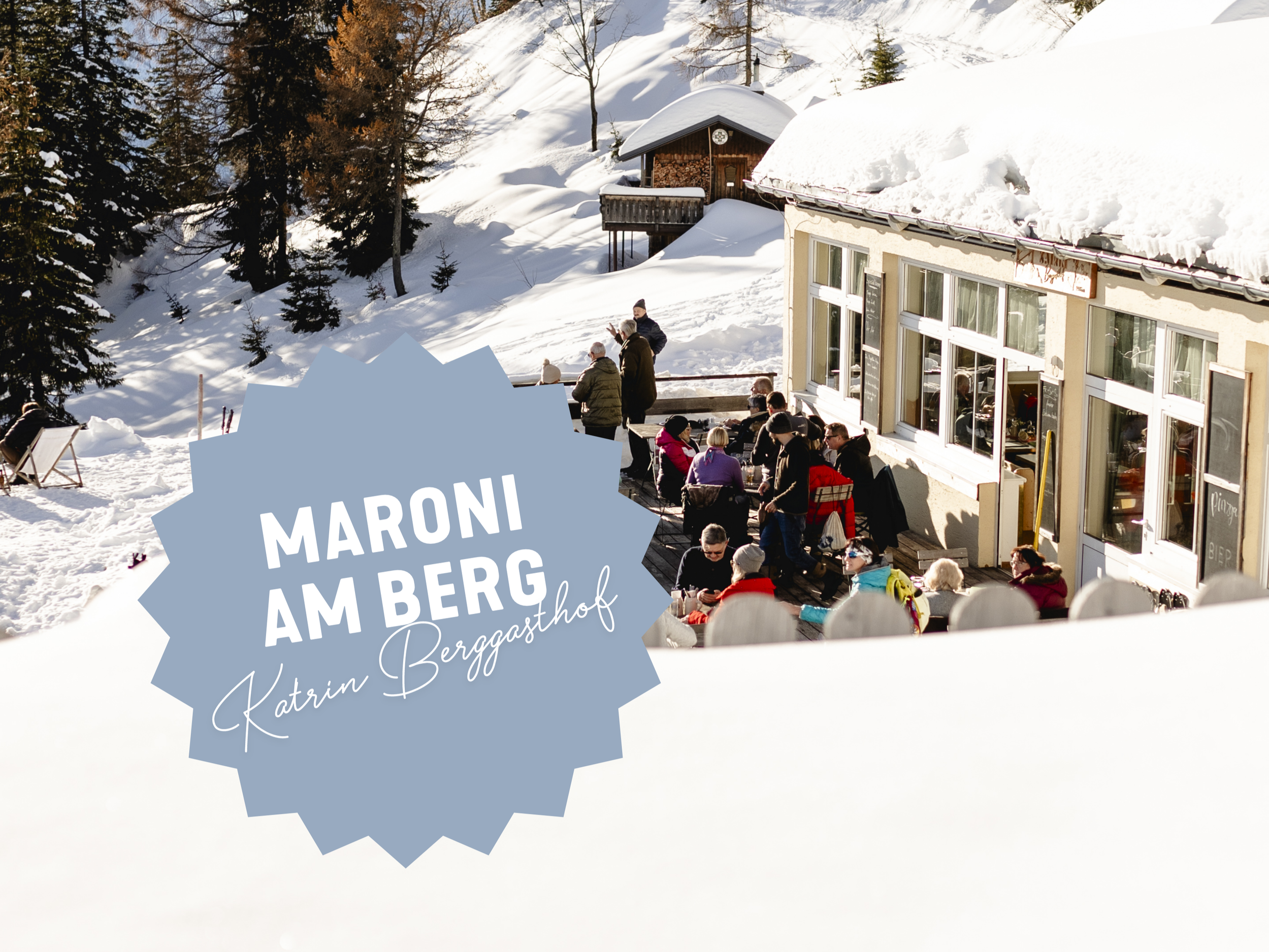 On Wednesdays, there are chestnuts on the mountain—at Alex's Katrin .