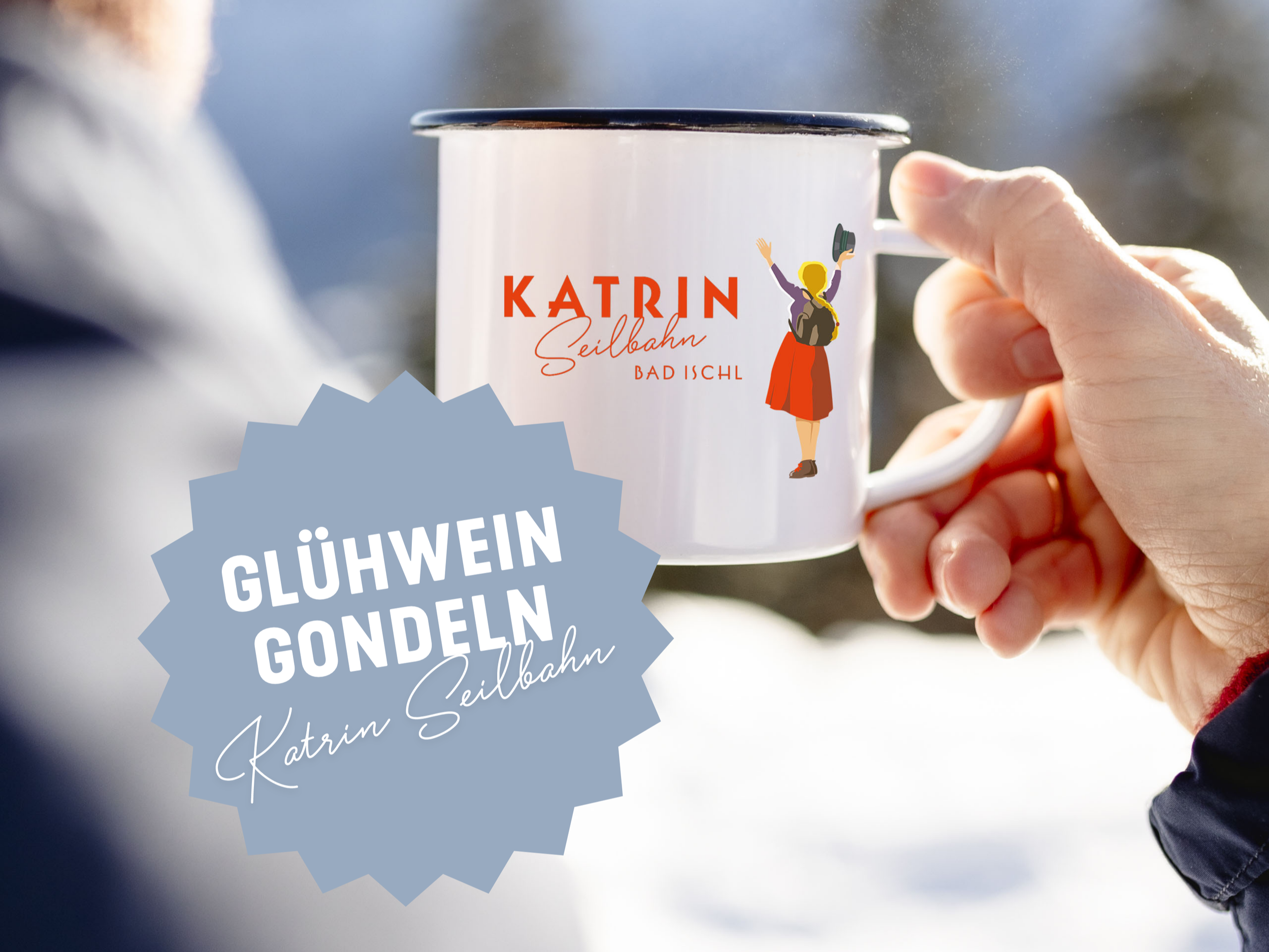 Mulled wine gondolas on the Katrin - every Friday until the end of the winter season ❄️