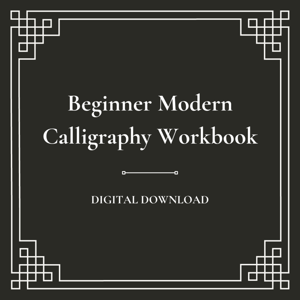 Queen Font Calligraphy Workbook - 100 Pages Of Calligraphy Lettering  Workbook