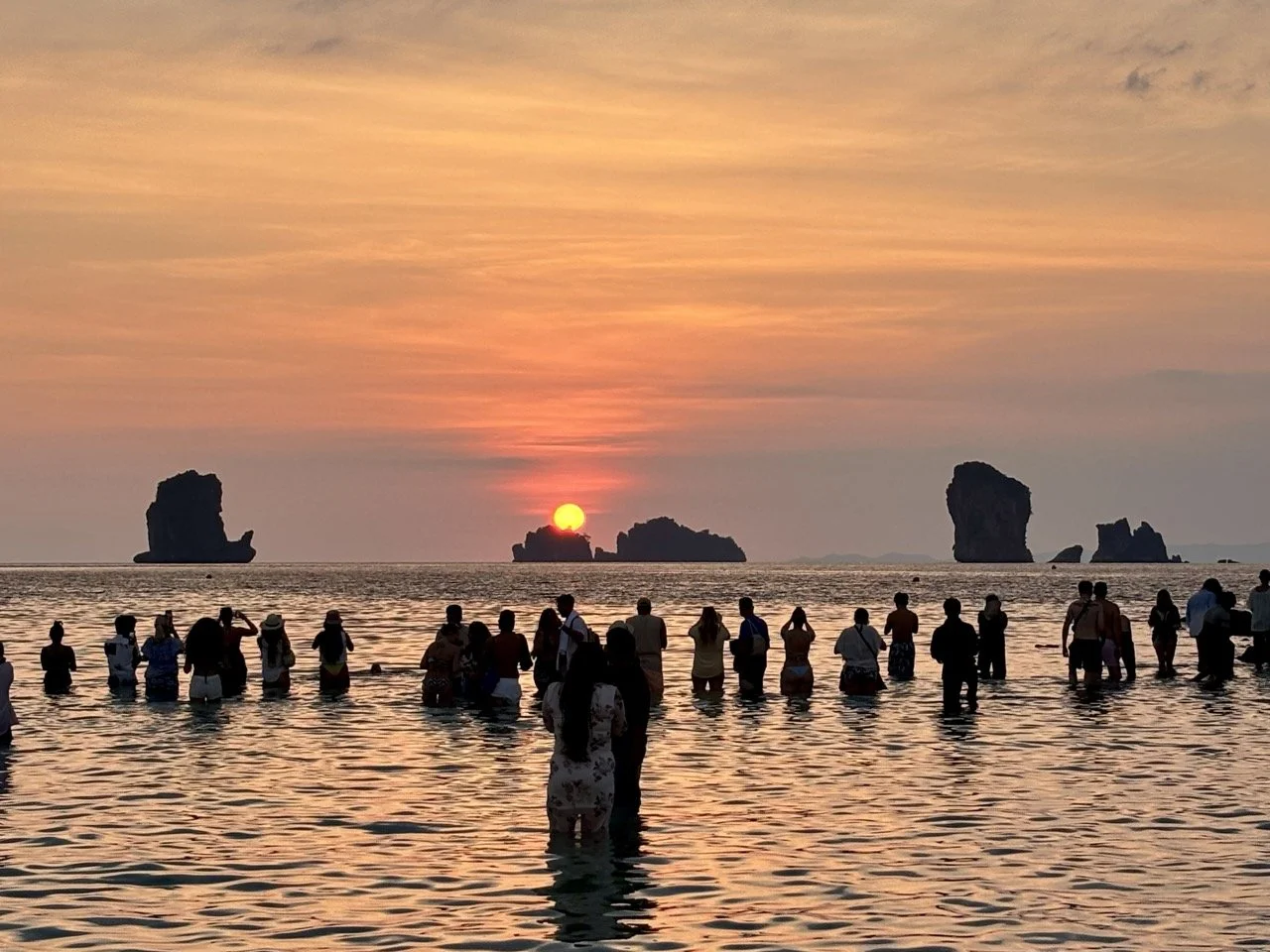 甲米翡翠池雨林步道，沿途被茂密熱帶植物包圍，是探索 Emerald Pool Krabi 與泰國南部自然生態的旅遊路線。 Rainforest trail leading to Emerald Pool in Krabi, surrounded by lush tropical plants in southern Thailand.