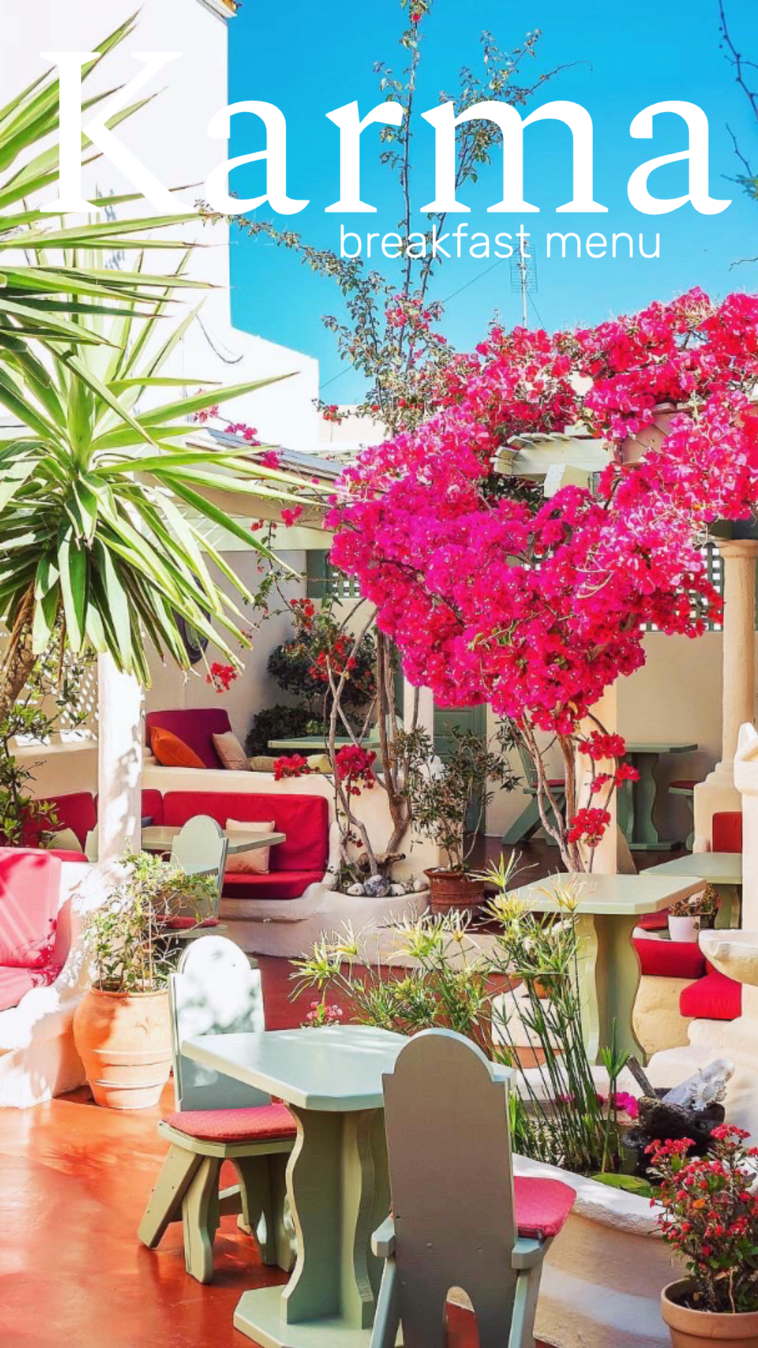 Oia 必吃希臘料理推薦：Karma Greek Restaurant 的 Taste of Greece 套餐，以多款經典希臘美食呈現道地地中海風味。