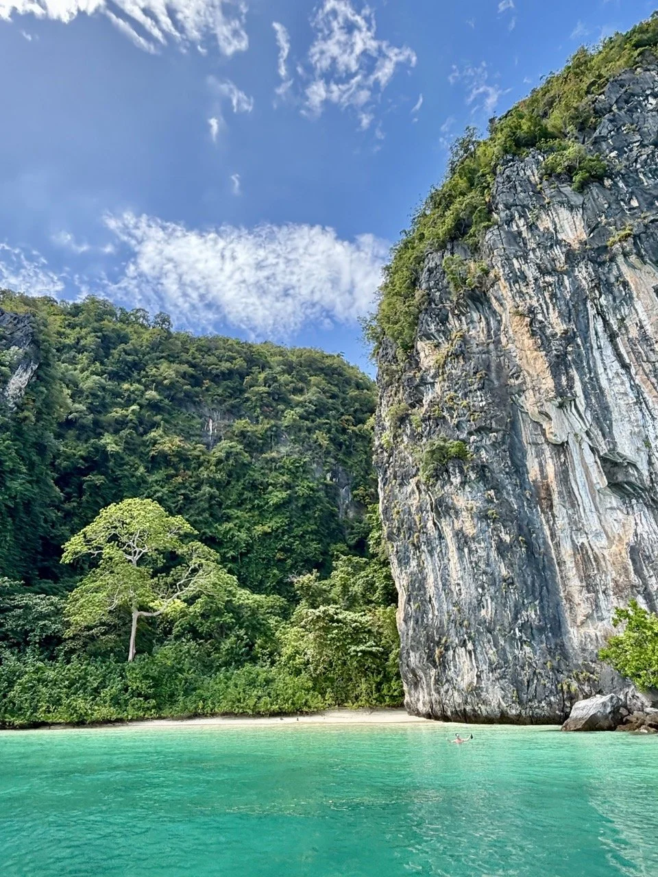 泰國喀比帕克比亞島 Pakbia Island 擁有天然沙灘、清澈海水與迷人的海岸景觀，是 Pakbia Island 旅遊、Hong Islands 一日遊及喀比海灘景點推薦 中值得安排的跳島停留點。 Pakbia Island near Krabi, Thailand, features sandy shores, clear water and scenic coastal landscapes.  複製檔名與 ALT Text