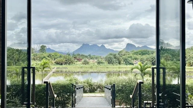 模里西斯必玩推薦 FAQ 圖示：Ile aux Cerfs、Chamarel、Pamplemousses、Le Morne 等景點精選與活動建議（浮潛、觀海豚、健行），適合行程規劃參考
