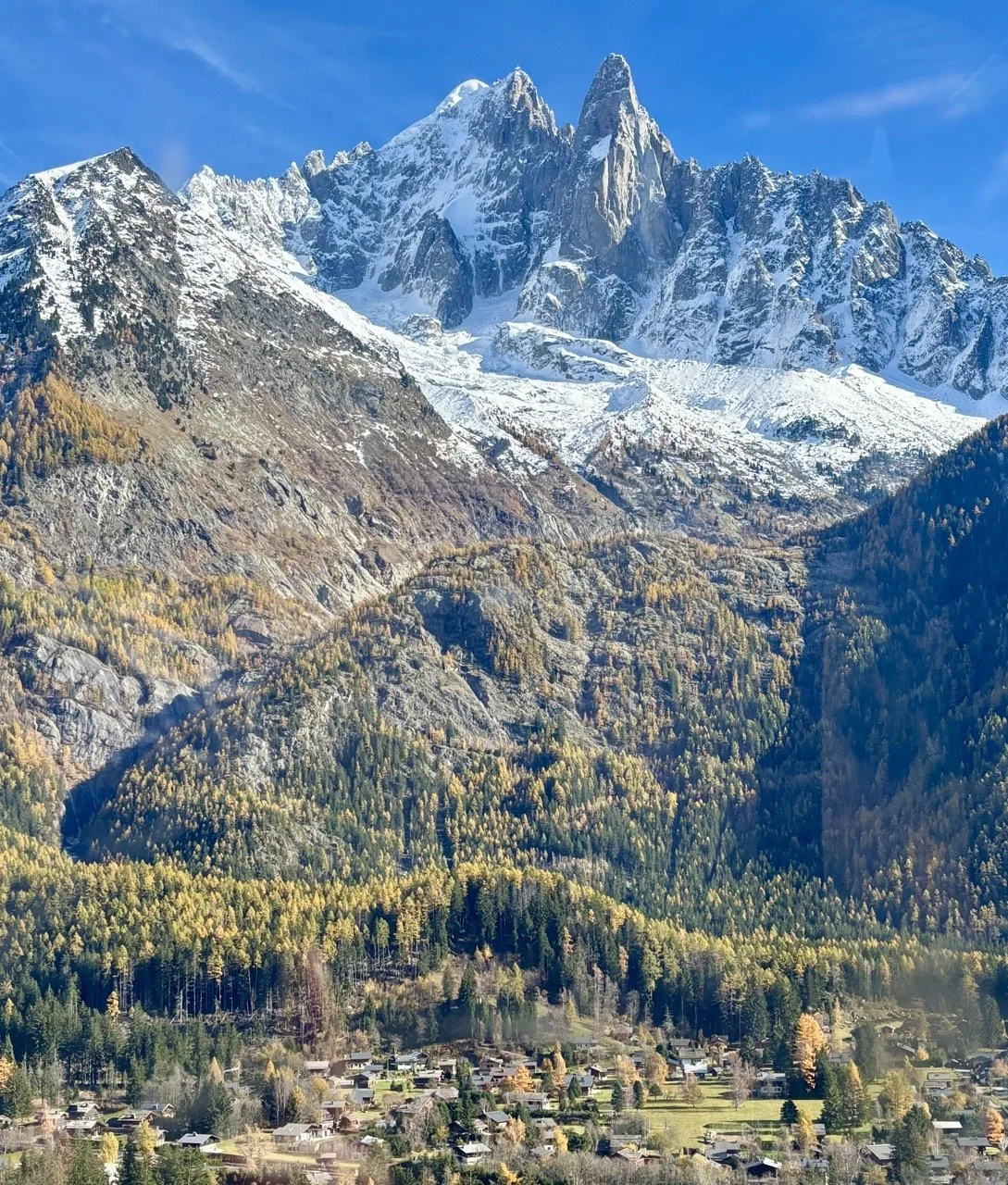 夏蒙尼一日行程建議：上午 Aiguille du Midi、下午 Montenvers Mer de Glace、傍晚 Brévent 夕陽；Chamonix 1-day itinerary: Aiguille du Midi morning, Montenvers Mer de Glace afternoon, Brévent sunset.