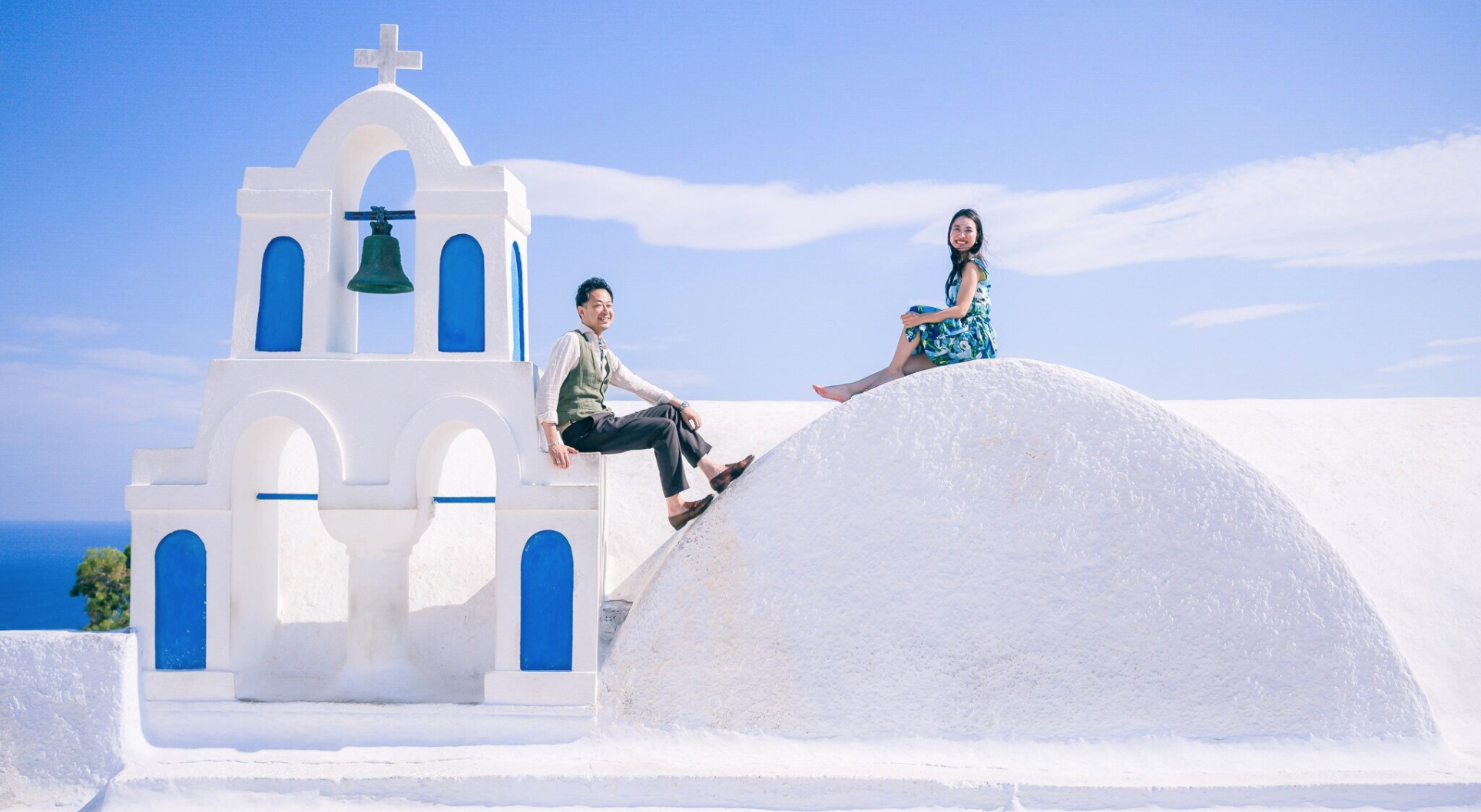 Santorini 拍攝地圖與 GPS 標註示例：包含藍頂、觀景台與私房點的實用地圖，便於規劃日出/日落行程；Santorini shoot map with GPS points — practical map including blue domes, viewpoints and hidden spots for planning sunrise/sunset routes.