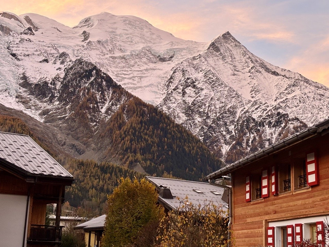 追日出拍攝 Mont Blanc 的黃金時刻指南與腳架長曝構圖示例；Sunrise shooting guide for Mont Blanc golden hour with tripod long exposure composition examples.