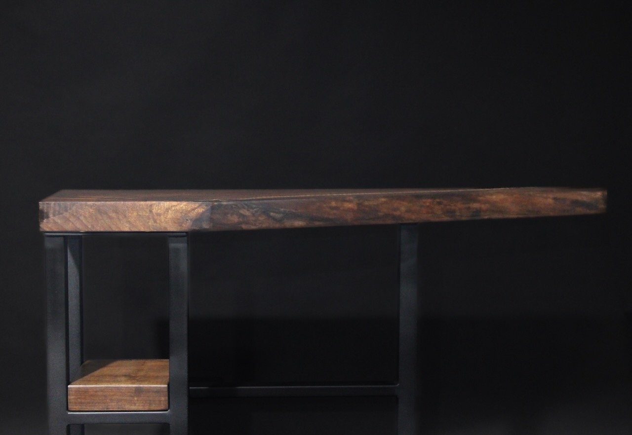 Walnut Shallow Angle Sofa Table Hero.jpeg