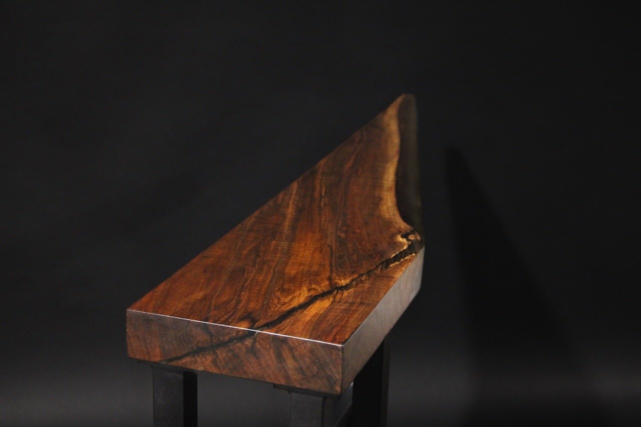 Walnut Shallow Angle Sofa Table Angle 2.jpeg