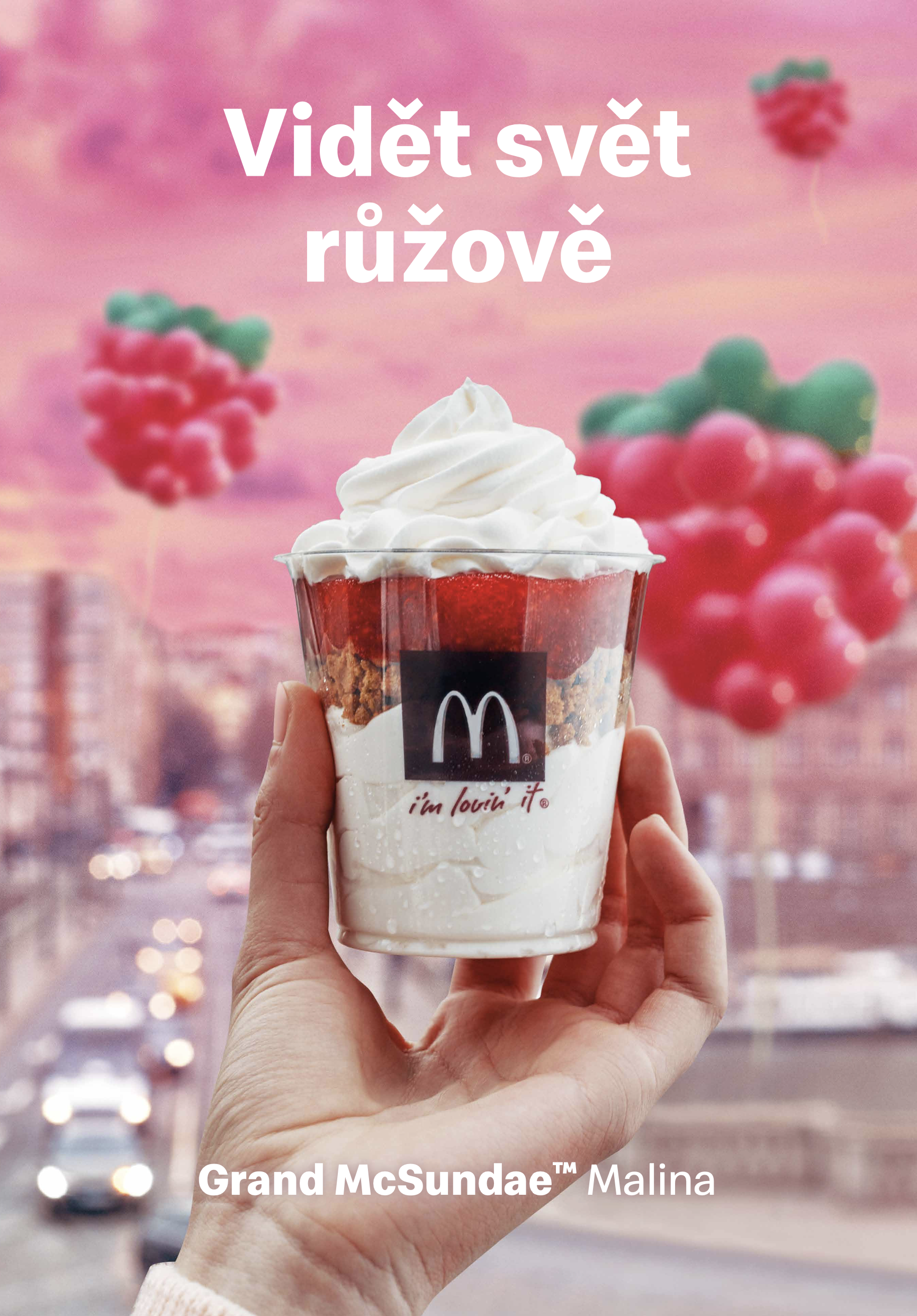 Desserts for McDonald's - art direction and design
