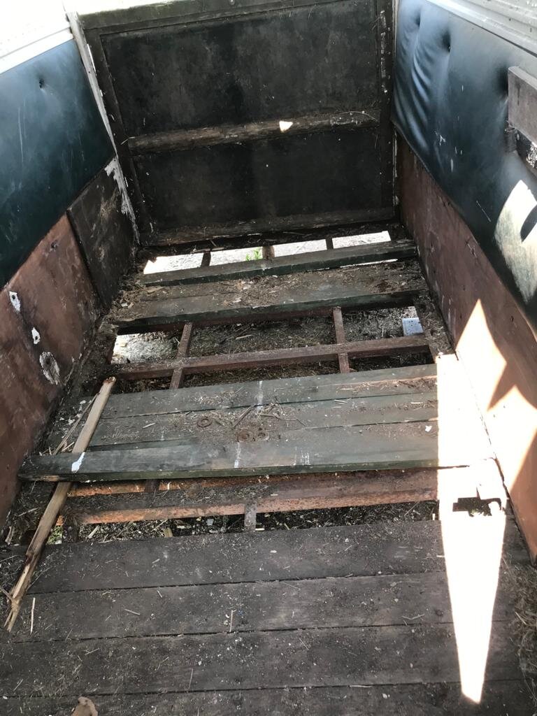 Rotten flooring