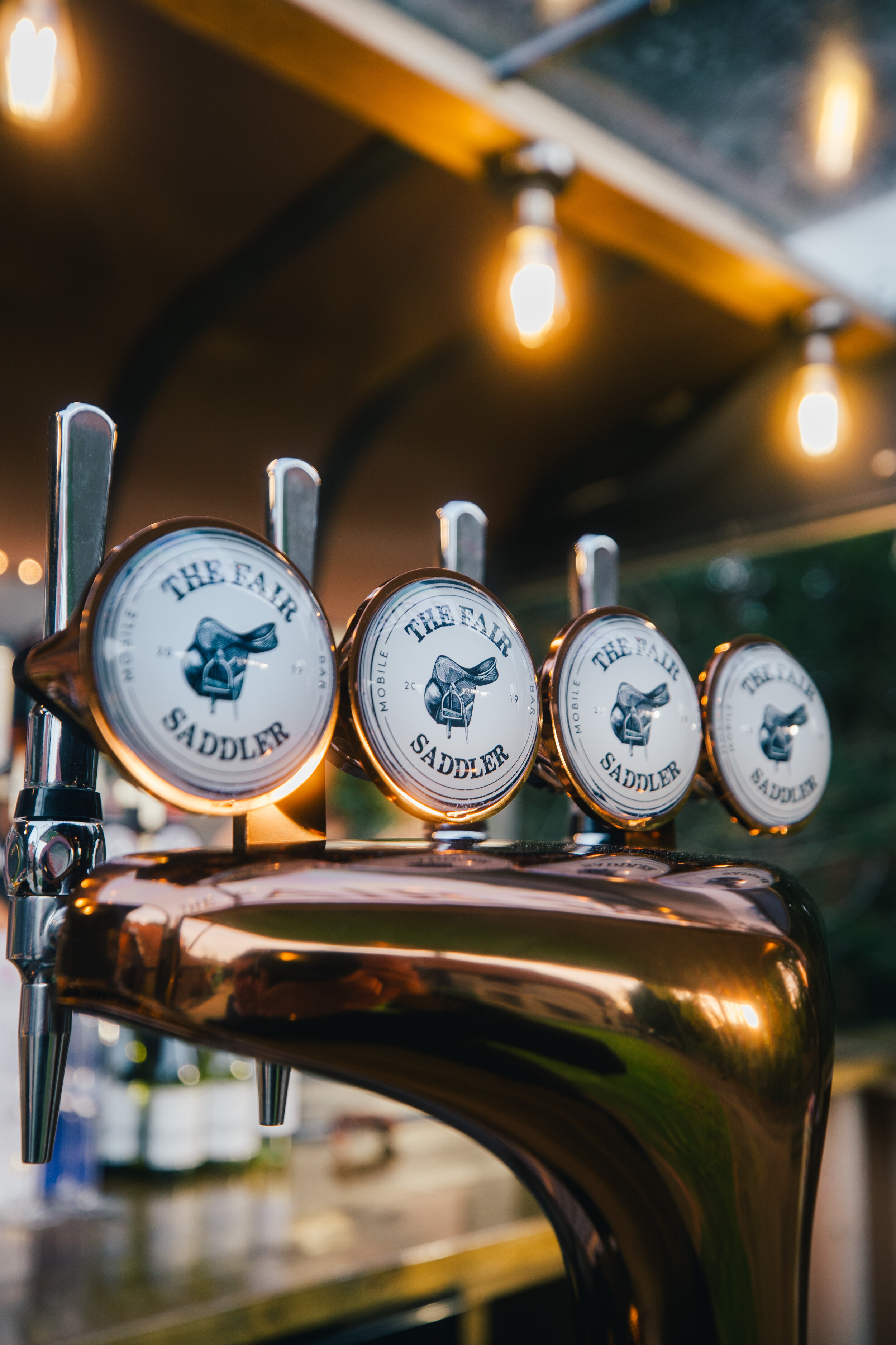 Solid brass porter fonts