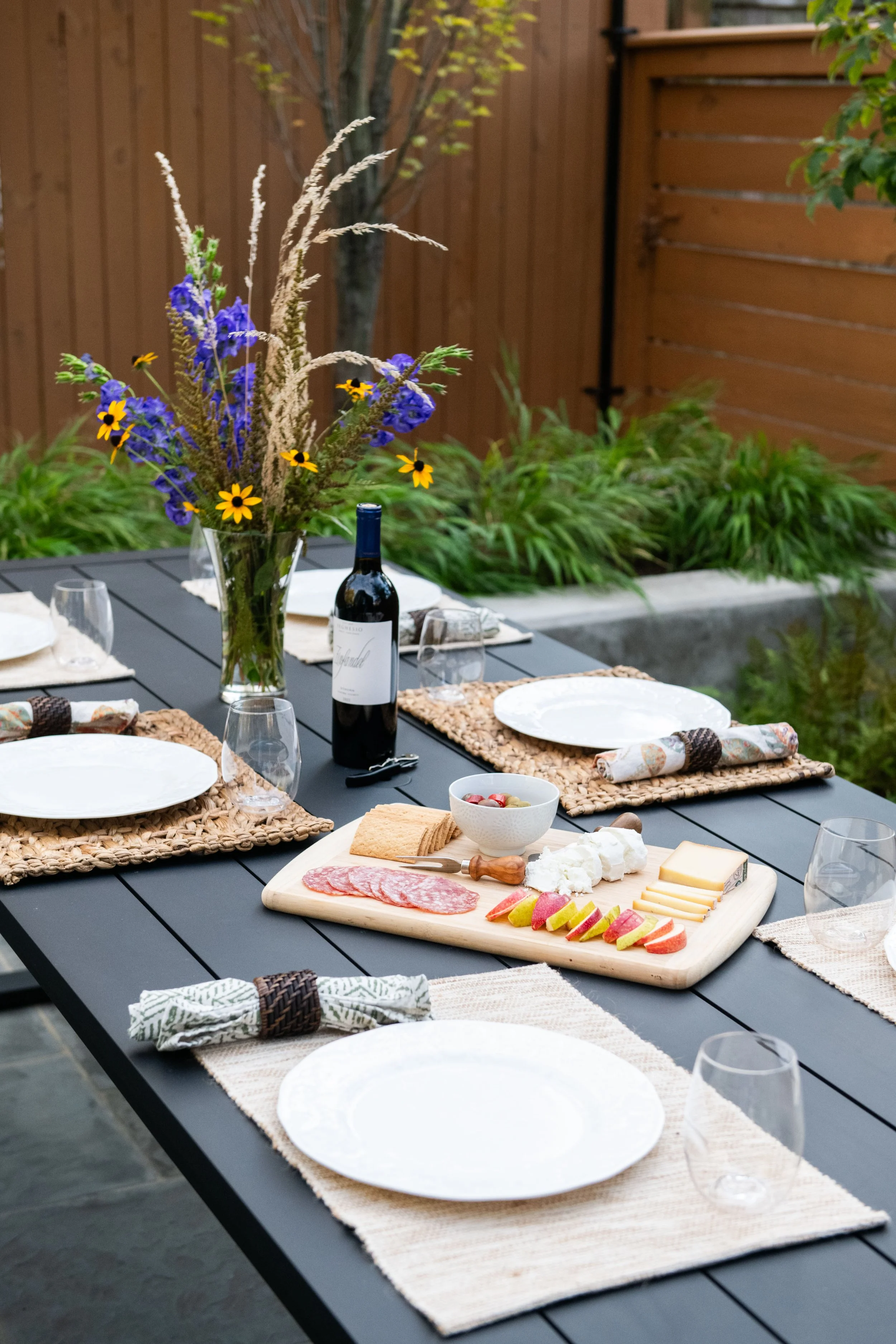 An urban oasis in Del Ray, Virginia.