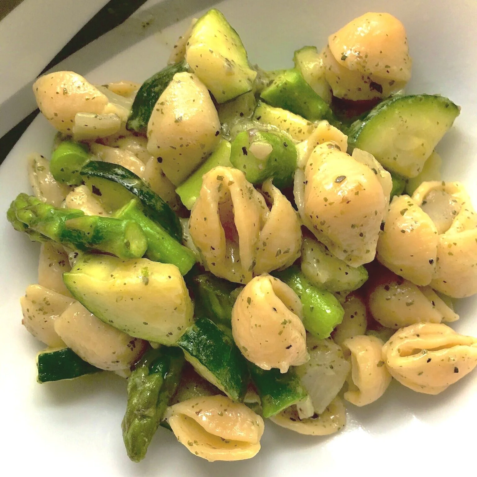 Zesty Chickpea Pasta