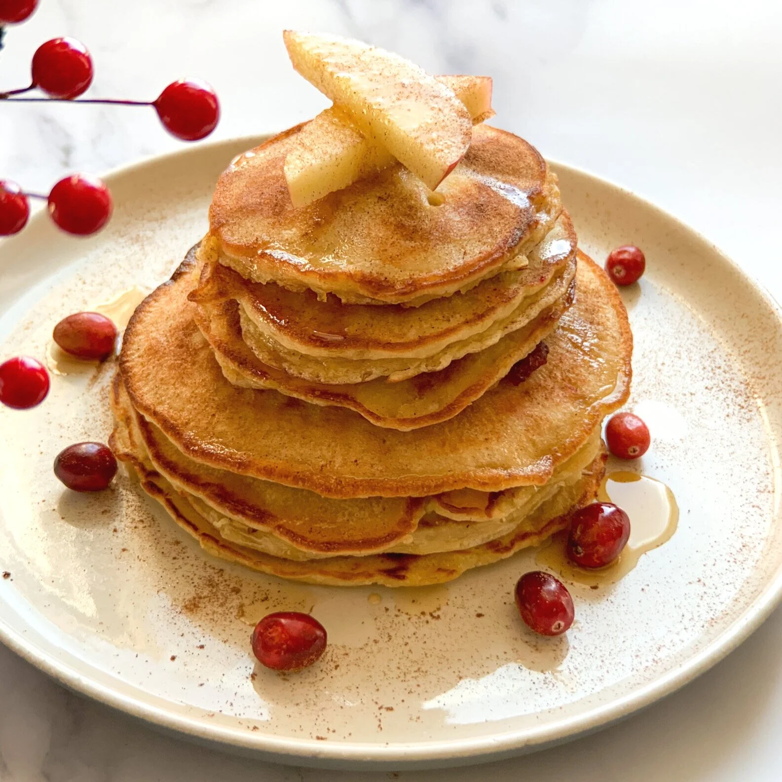 Banana Cranberry Pancake 