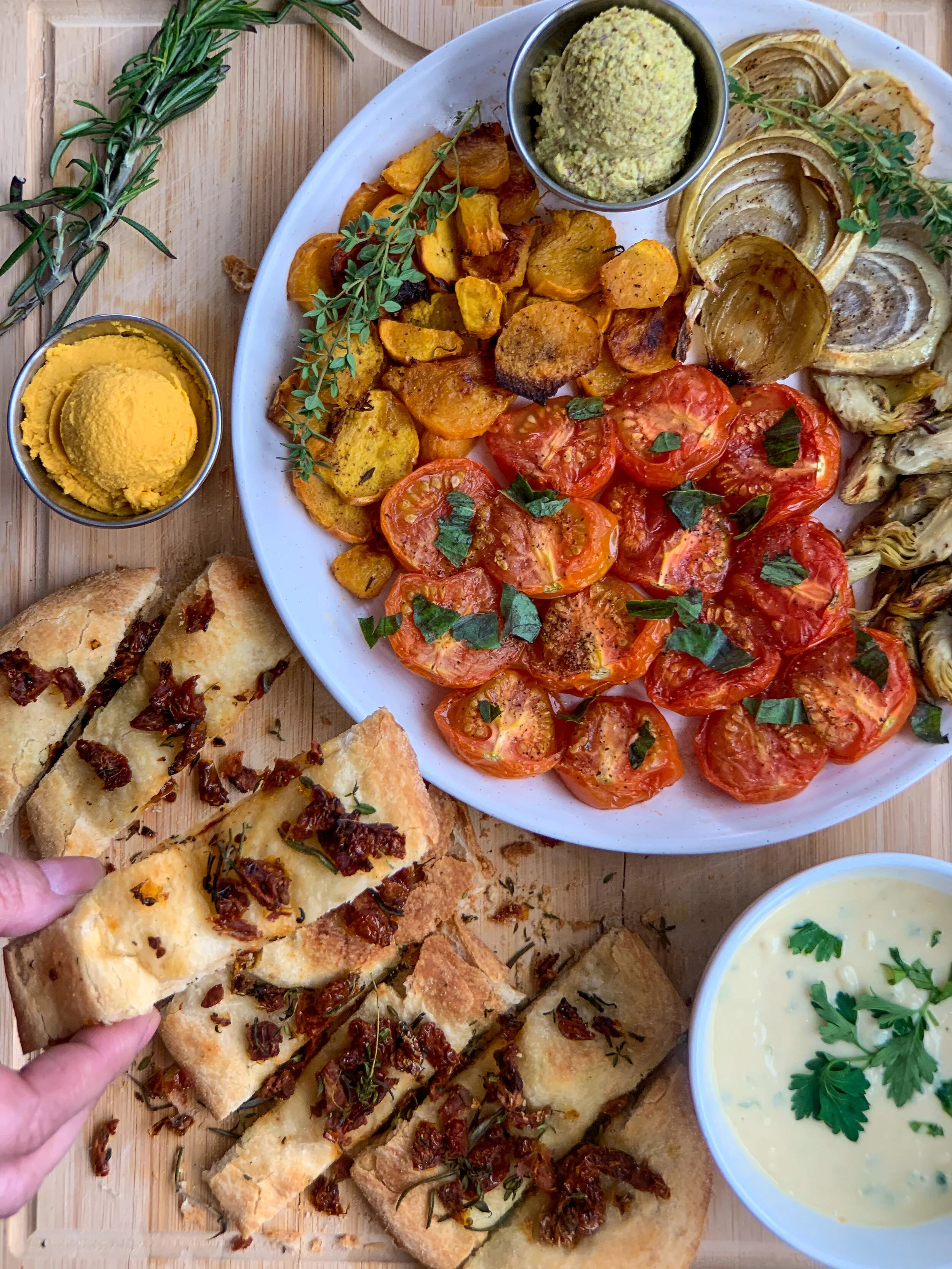 Roasted Veggie Platter