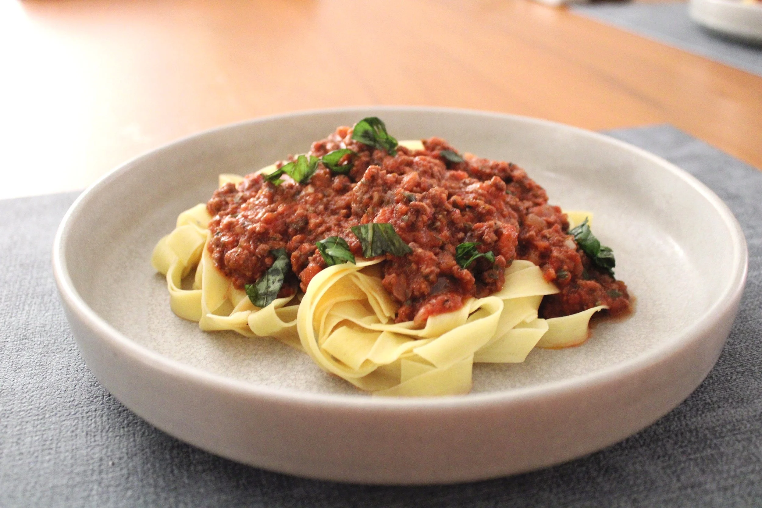 Tagliatelle Ragu