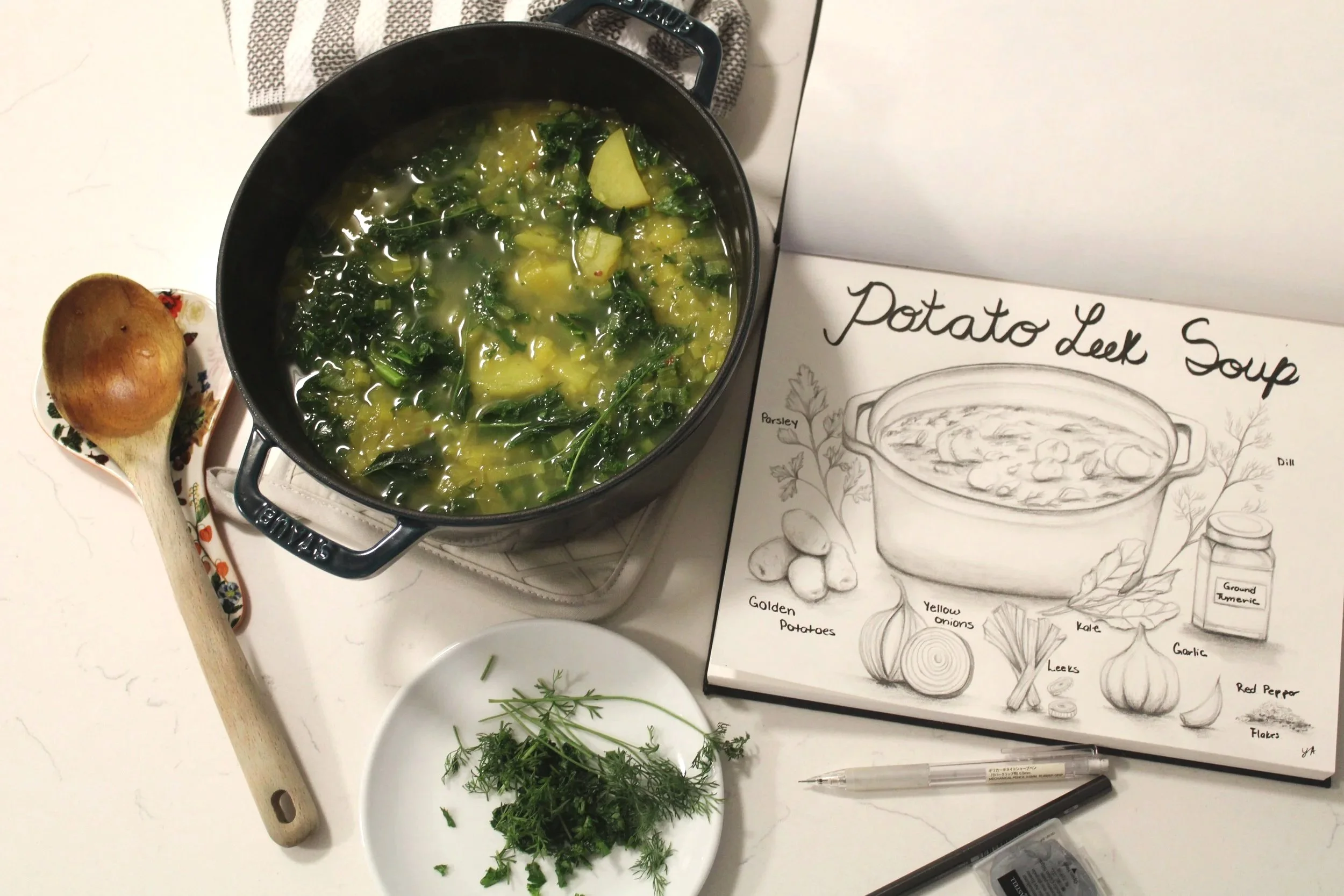 Potato &amp; Leek Soup 