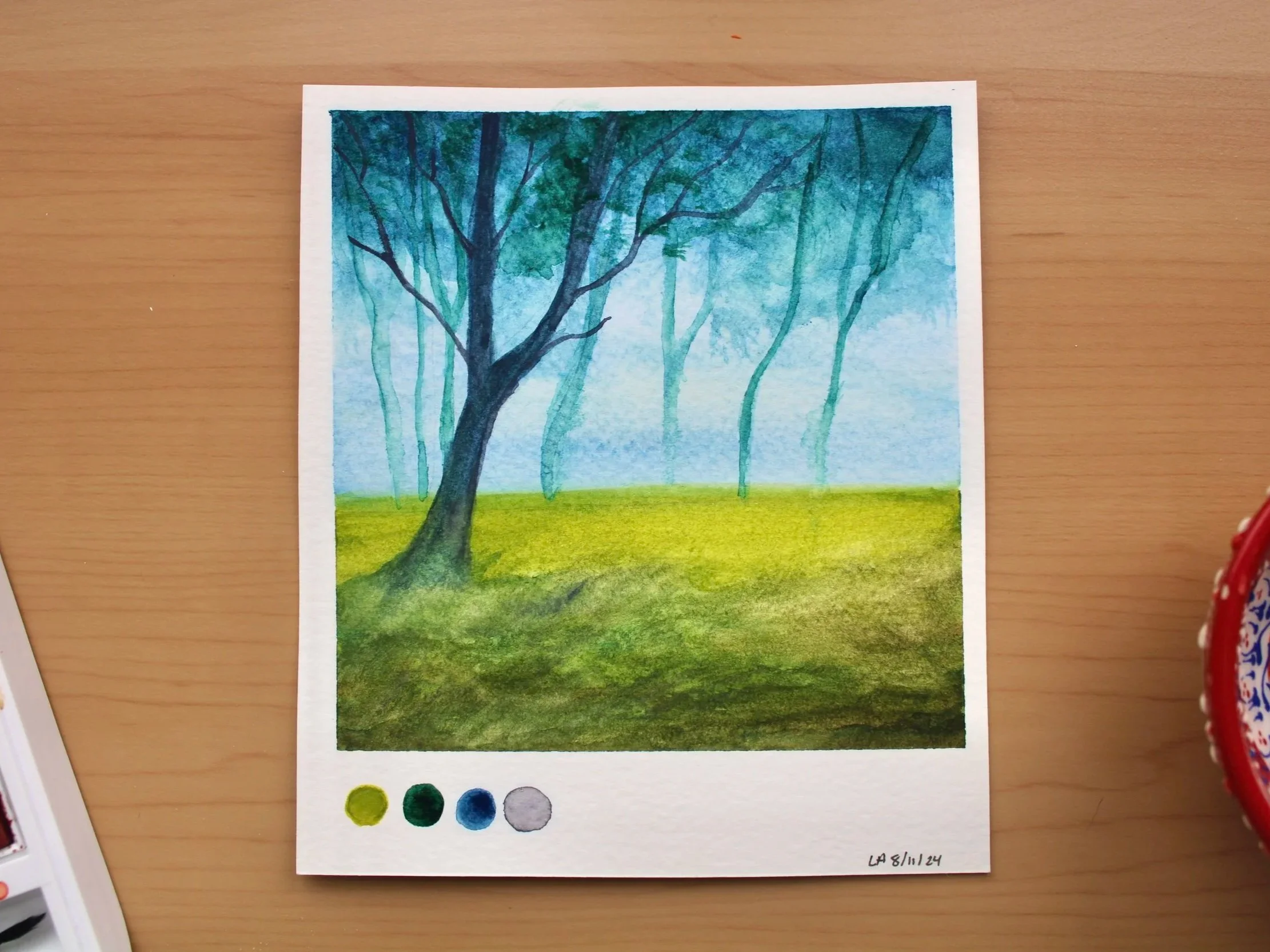 "Hazy Ghost"

2024

Watercolor on watercolor paper

3x5