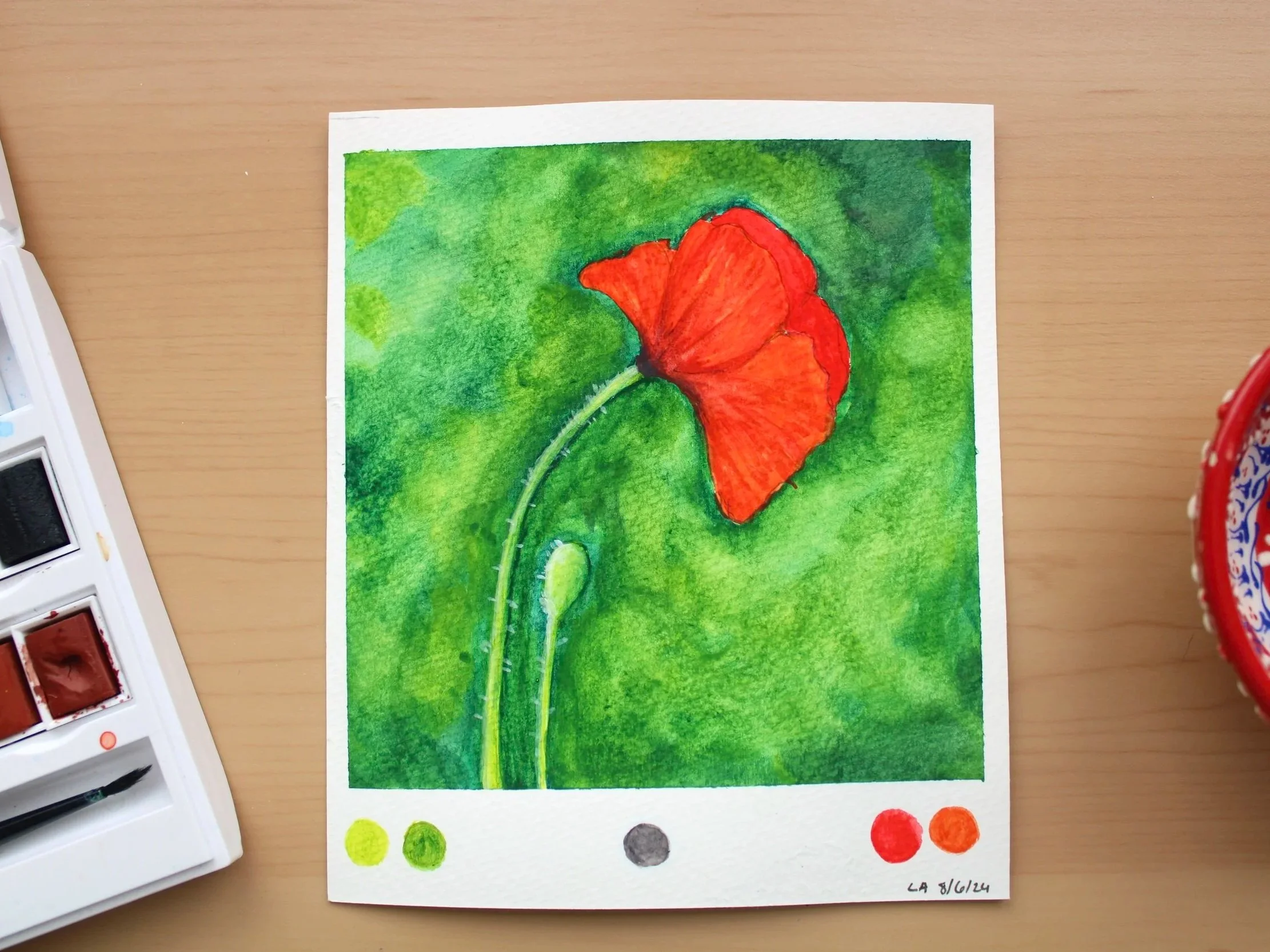 "Abuelita"

2024

Watercolor on watercolor paper

3x5