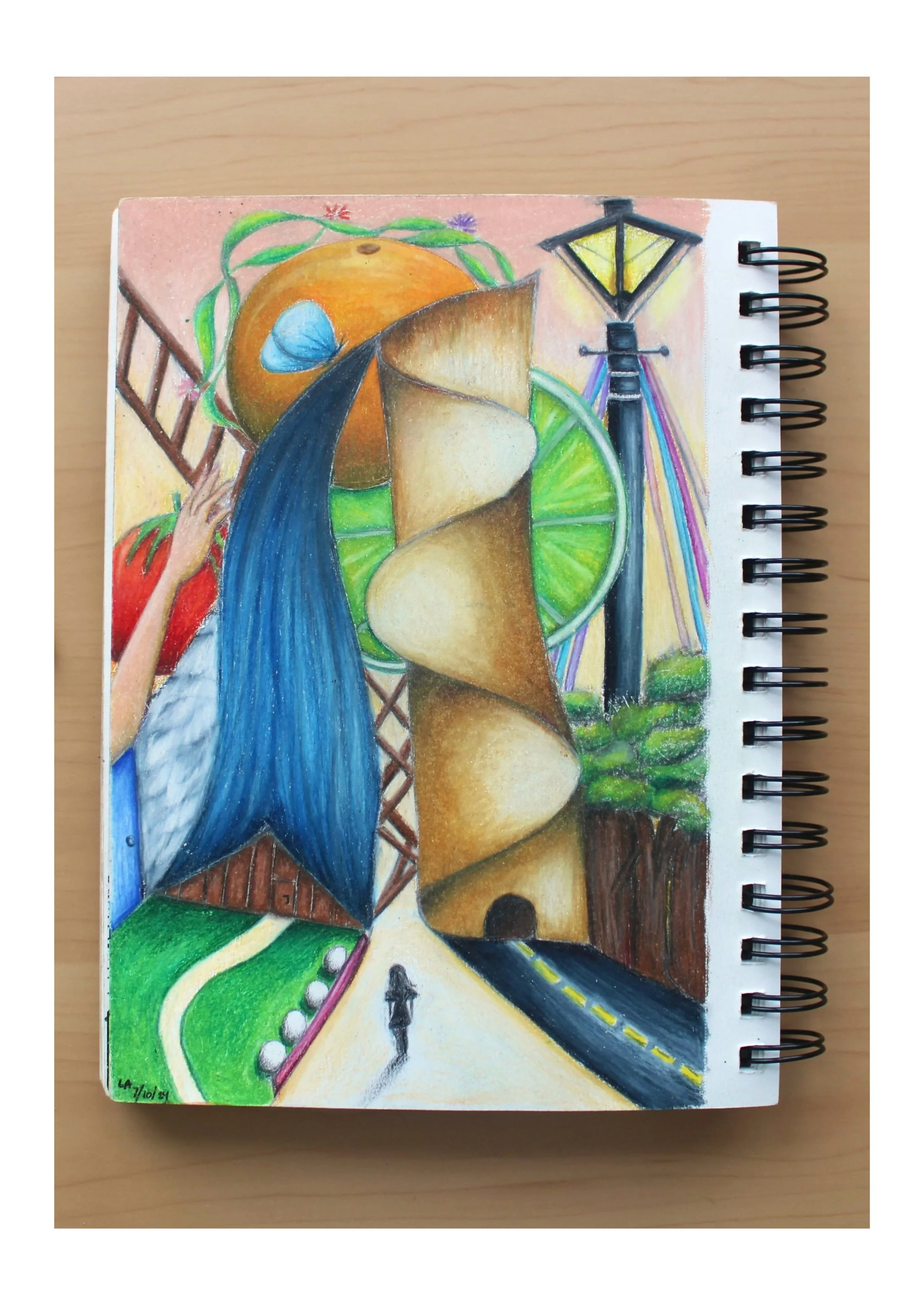 "Saunter"

2024

Colored pencil on paper

5.5x8.5