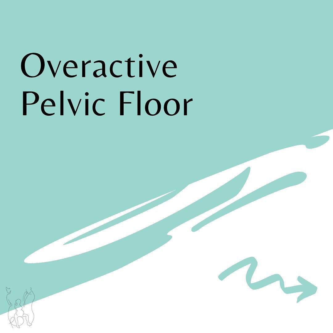 ▪️OVERACTIVE PELVIC FLOOR▪️

An overactive pelvic floor is when the pelvic floor muscles do not relax (or may contract when they need to relax!)
This can affect women who have experienced childbirth and those who haven&rsquo;t 

Typically we hear abo