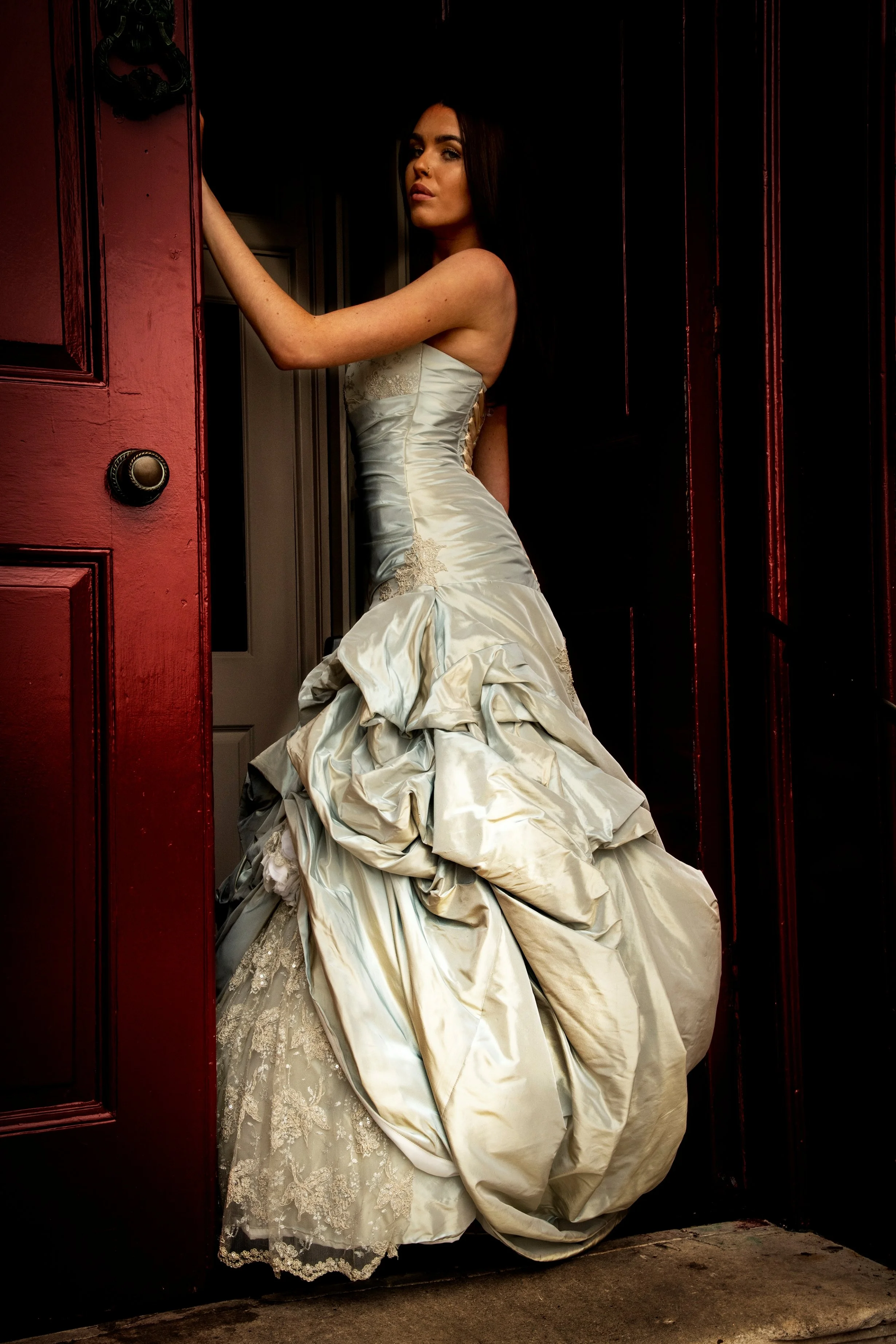 Italian silk taffeta dress by @Mojgan. Another great dress for me to photograph - @mojgancouturelondon
 @Mereley House