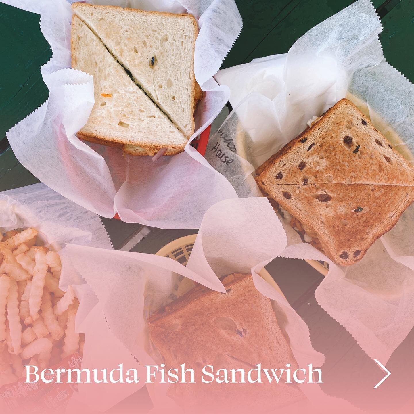 &ldquo;fish pon bun&rdquo;
Arguably, Bermuda&rsquo;s most iconic culinary staple. The fish sandwich has caused many debates over the appropriate condiments, the best purveyors, the ideal fish - you name it.

The unassuming kitchens are usually the ha