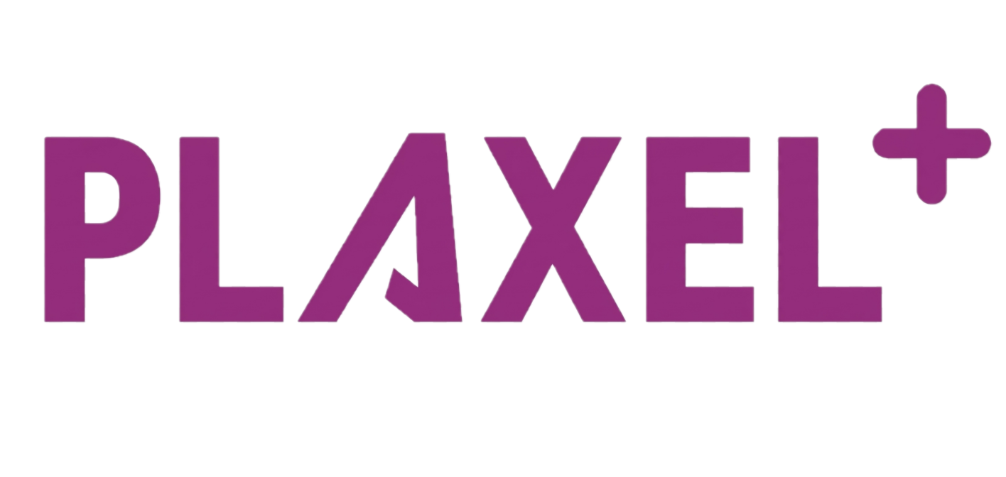 Logotyp för Plaxel+