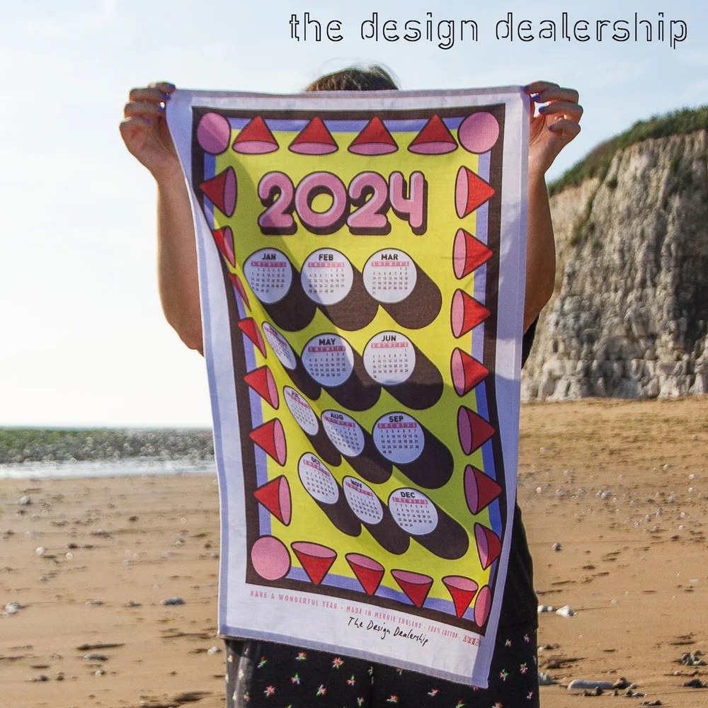 CONE 2024 CALENDAR TEA TOWEL — the design dealership