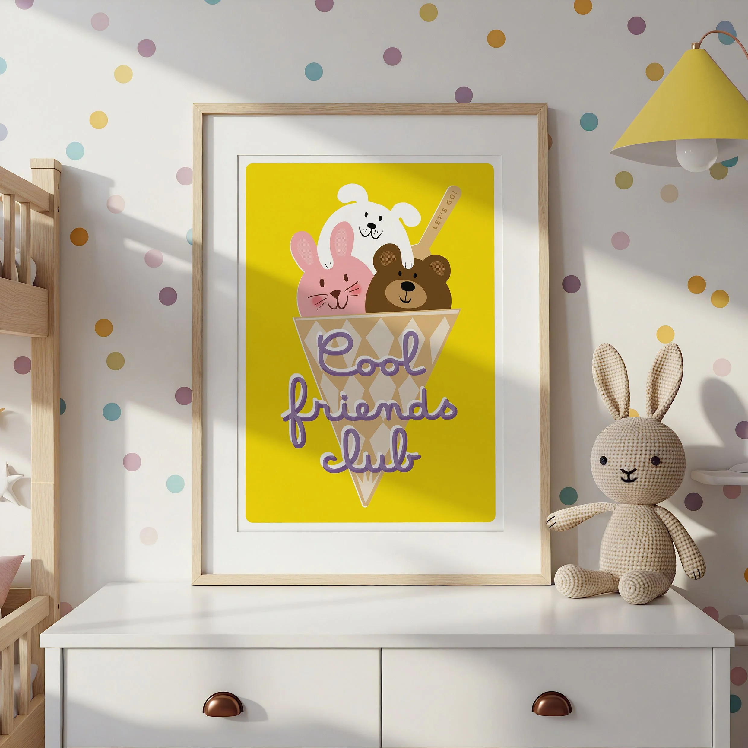 COOL FRIENDS CLUB - A3 PRINT