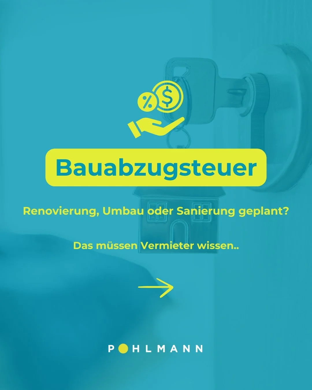 🏗️ Bauabzugsteuer &rarr; wichtig f&uuml;r Vermieter:innen 👩&zwj;💼
Wenn du mehr als zwei Wohnungen vermietest und Bauleistungen in Auftrag gibst, musst du in vielen F&auml;llen 15 % Bauabzugsteuer einbehalten und ans Finanzamt melden.

Es gibt aber