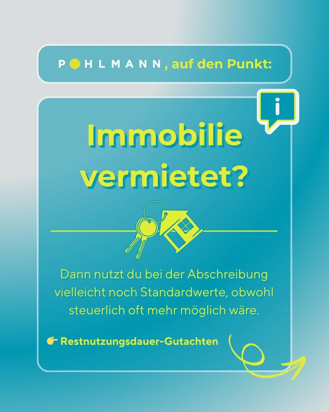 🏠 Viele Vermieter nutzen automatisch die Standard-Abschreibung ihrer Immobilie.

Dabei kann die tats&auml;chliche Nutzungsdauer eines Geb&auml;udes oft k&uuml;rzer sein und genau das kann steuerlich einen gro&szlig;en Unterschied machen.

👉 Ein Res