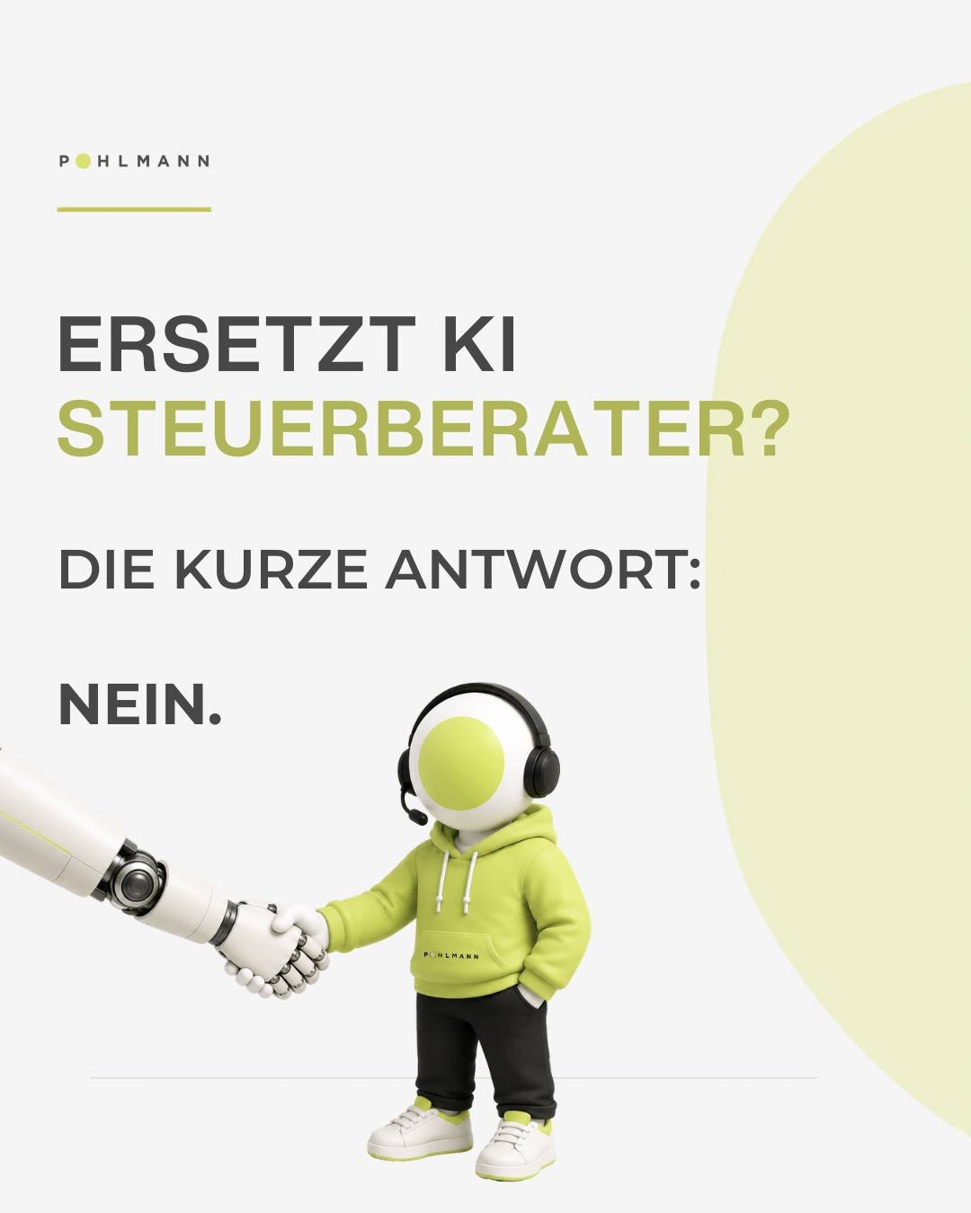 Ersetzt KI bald Steuerberater?

Unsere Antwort: Nein.

Aber sie ver&auml;ndert die Art, wie wir arbeiten.

Wir nutzen KI dort, wo sie uns sinnvoll unterst&uuml;tzt, zum Beispiel bei Recherchen, der Strukturierung von Informationen oder wiederkehrende