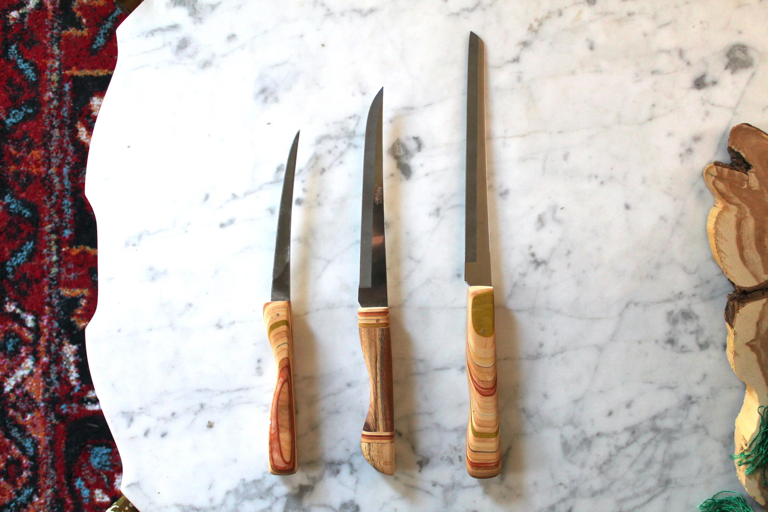 Skateboard Kitchen Knife Set