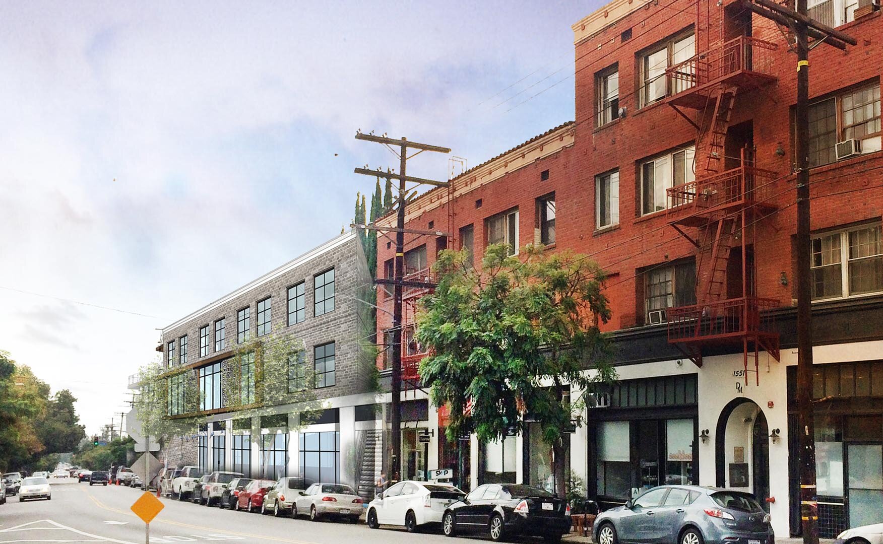 Mixed Use Projects - 7951 Beverly Blvd — Fifth Wall Architecture