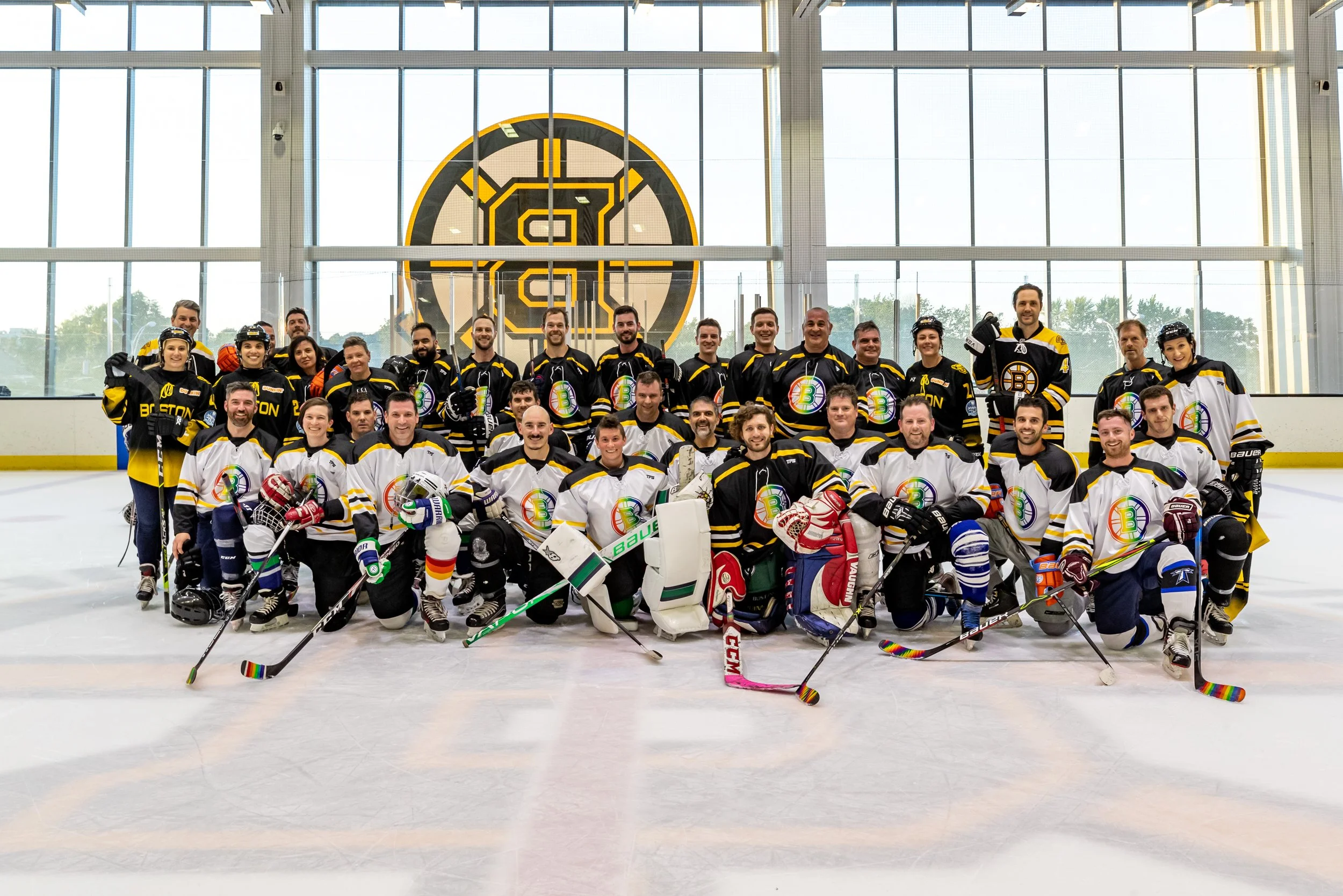 Boston Bruins Host Boston Pride Hockey for Scrimmage In Celebration of