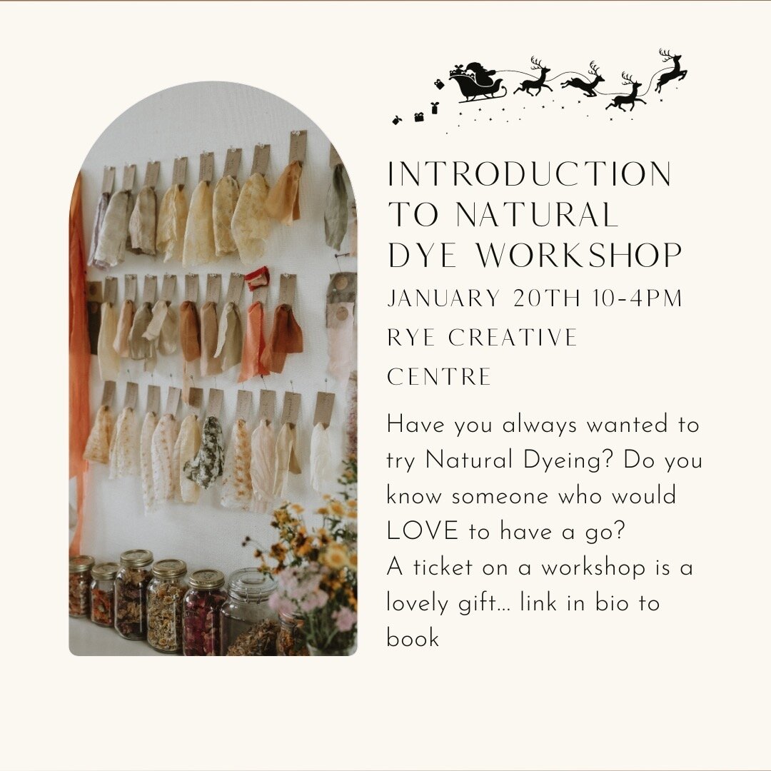 In this full day beginners workshop, Tara Macdonald (@tara_macdonald_) will introduce you to the fundamentals of natural dyeing. The use of botanical material; flowers, barks, leaves and roots to colour fabrics, is an ancient and fascinating craft. 
